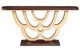 Michael Amini® Camellia Field Warm Pecan Console Table-2