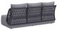 Zuo® Modern Mekan Gray Aluminum Fabric Outdoor Sofa-4