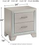 Signature Design by Ashley® Lonnix Silver Nightstand-4