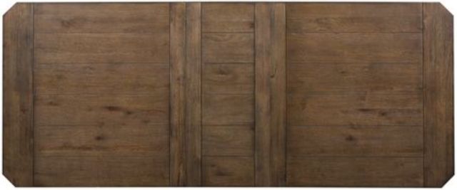 Liberty Furniture Artisan Prairie 7-Piece Aged Oak Trestle Table Set-3