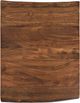 Jofran Inc. Nature's Edge Chestnut Chairside Table with Black Base-2