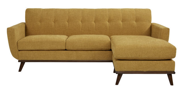 Cindy Crawford Home Elliot Sunflowerl Chaise Sofa