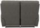 La-Z-Boy® Cassian Charcoal Manual Reclining Loveseat-4