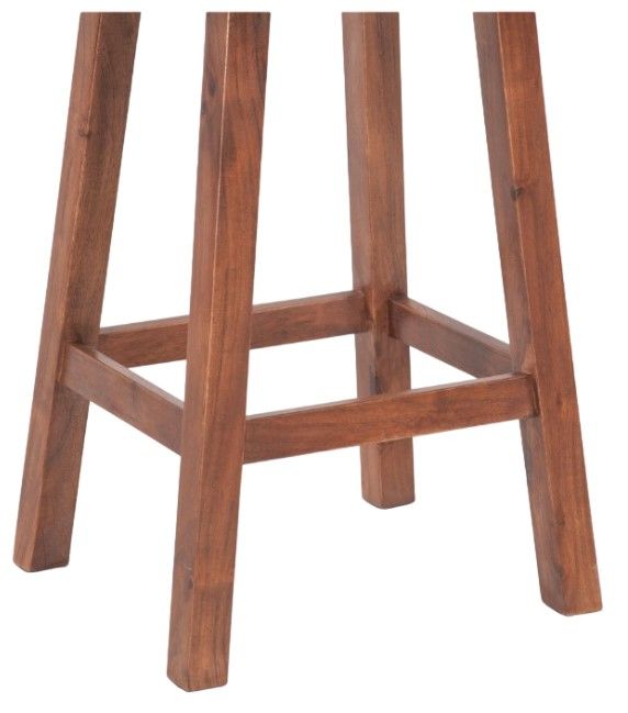 Home Trends & Design Savannah Cinnamon Brown Counter Stool-3