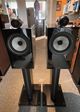 Bowers & Wilkins 705 S2 - Pair in Gloss Black with Stands-1