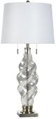 Stylecraft Turning Gold Glass Table Lamp-0