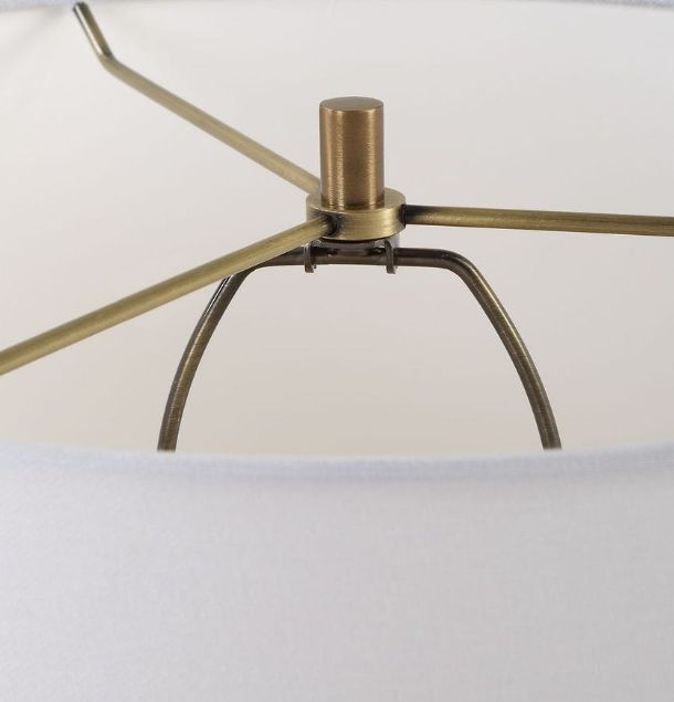 Uttermost® Vieste White Table Lamp-4