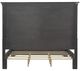 Pulaski™ Hickory Creek Brown Velvet Queen Panel Bed-3