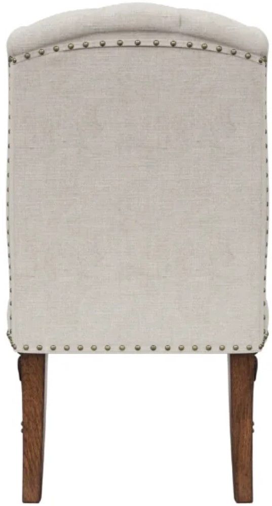 Bernards Coventry Beige Upholstered Wing Chair-3