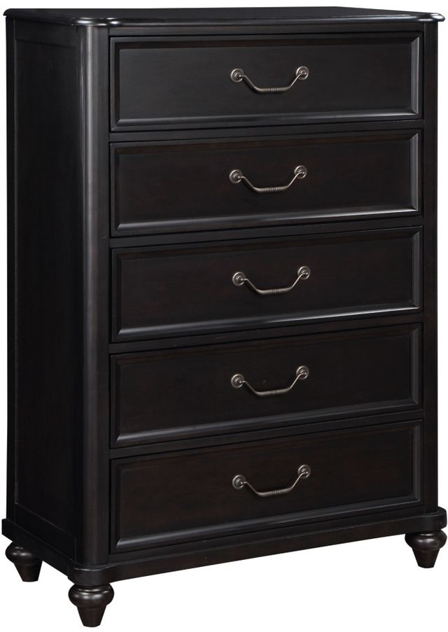 Mazin Furniture Herman Gray Brown Chest-1