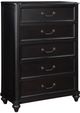 Mazin Furniture Herman Gray Brown Chest-1