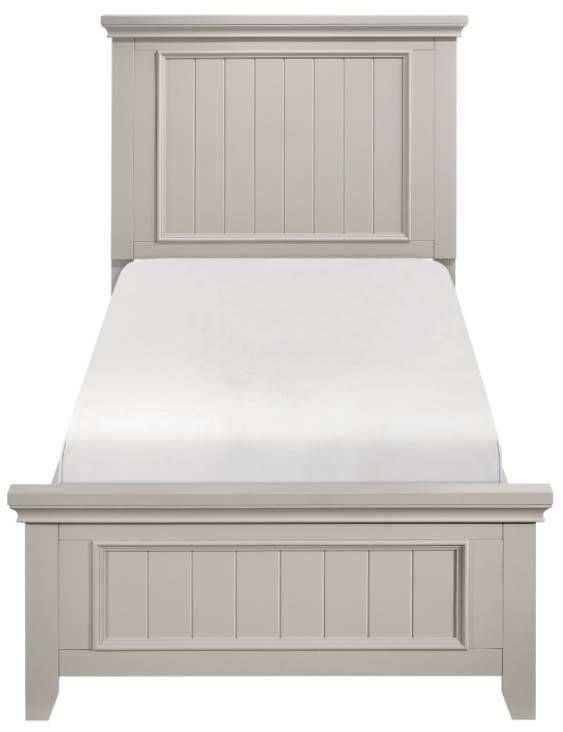 Homelegance® Donahue White Twin Panel Bed-2