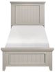 Homelegance® Donahue White Twin Panel Bed-2