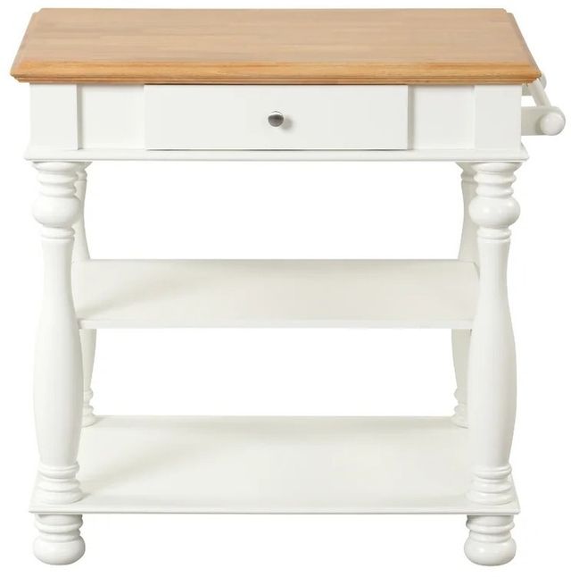 Bernards Avondale White Kitchen Island-0