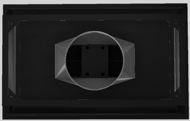 Vent-A-Hood® Designer Series 48" Black Island Range Hood-1