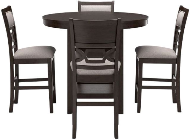 Signature Design by Ashley® Langwest 5-Piece Brown Counter Height Dining Set-1