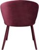 Moe's Home Collection Stewart Purple Dining Arm Chair-2