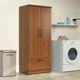 Sauder® HomePlus Sienna Oak® Wardrobe/Storage Cabinet-1