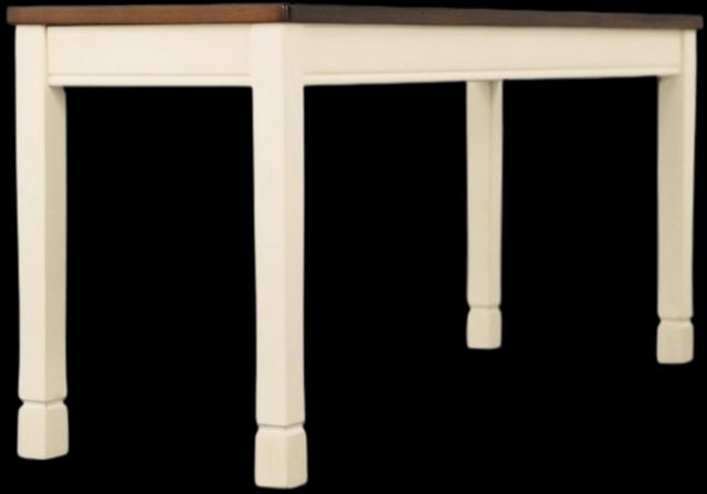 Signature Design by Ashley® Whitesburg Brown/Cottage White Dining Bench-3