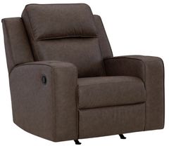 Signature Design by Ashley® Lavenhorne Umber Manual Rocker Recliner