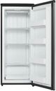 Danby® Designer 8.5 Cu. Ft. Black with Stainless Steel Upright Freezer-1