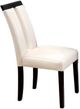 Furniture of America® Luminar 2-Piece Black/White Dining Side Chair Set-2