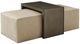Lexington Home Customizable Ariana Savona Leather Cocktail Ottoman with Slide-0