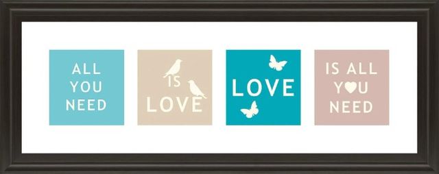 Classy Art Words of Kindness II by The Vintage Collection Wall Art-0