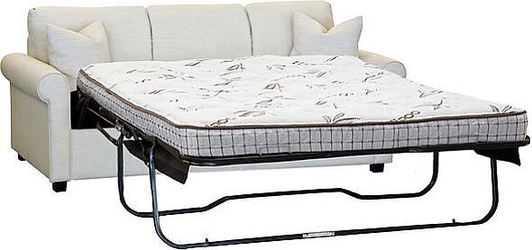 Edgewood Furniture Pottery Natural Queen Sleeper Sofa-0