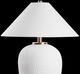 Uttermost® Merriton Matte White Table Lamp-5