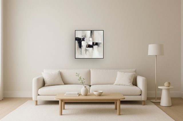 Classy Living Contemplative Urban Elegance II Wall Art-1