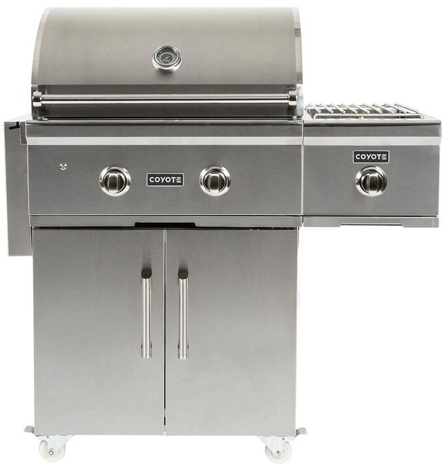 Coyote® Outdoor Living Side Burner-Stainless Steel-4