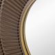 A & B Home Brown/Gold Carved Mirror-2