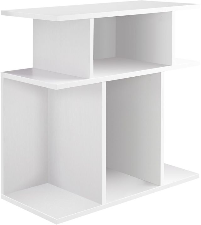 Monarch Specialties Inc. 24"H White Accent Table-0
