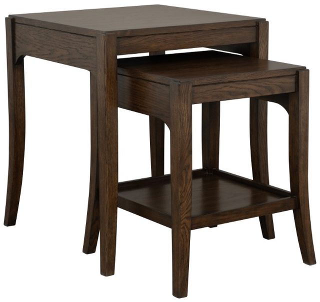 Flexsteel® Sylvie Brown Short Bunching Table-2