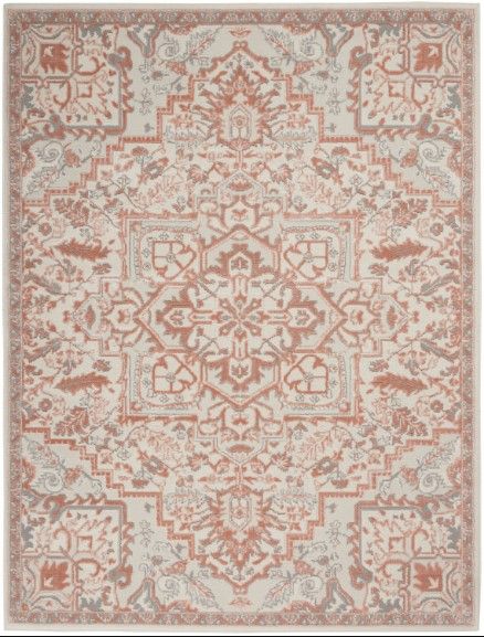 Nourison Home™ Elation Ivory Brick 5'x7' Area Rug-0