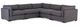 Magnolia Home by Joanna Gaines Monroe 5-Piece Bennett Charcoal Sectional-0