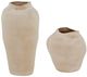 Uttermost® Shadow Play 2-Piece Buff-Colored Glaze/Semi-Matte Indoor-Outdoor Vases-4