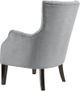 Olliix by Madison Park Grey Hannah Button Tufted Wing Chair-3