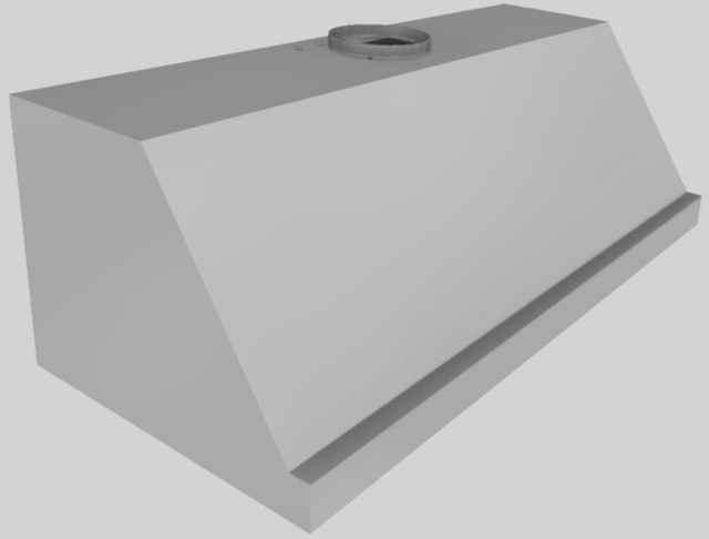 Vent-A-Hood® 54" Wall Mounted Range Hood-Stainless Steel-1