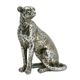 A & B Home Silver 7" Sitting Leopard-0
