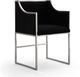 TOV Furniture Atara Black Silver Chair-0
