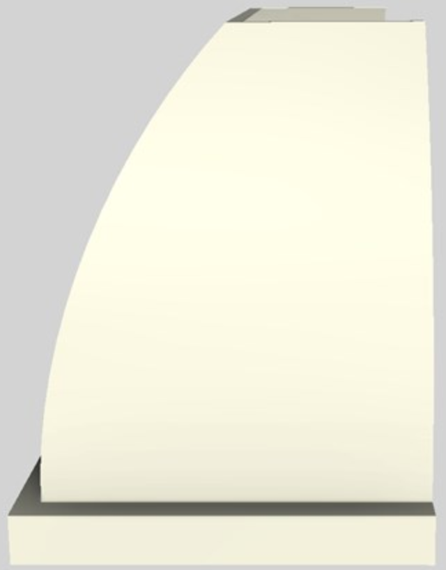Vent-A-Hood® Designer Series 48" Biscuit Wall Mounted Range Hood-1