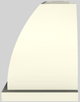 Vent-A-Hood® Designer Series 48" Biscuit Wall Mounted Range Hood-1
