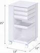 ACME Furniture Nariah White Storage Cart-2