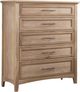Vaughan-Bassett Jamestown Oak Bleached Oak 5-Drawer Chest-0