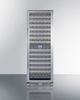 Summit® 24" Stainless Steel Dual-Zone Wine Cellar-2