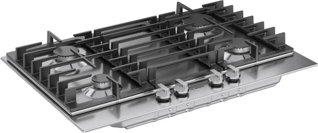 Bosch® 300 Series 30" Stainless Steel Gas Cooktop-1