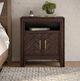 Jofran Inc. Gramercy Dark Chevron Accent Table-1