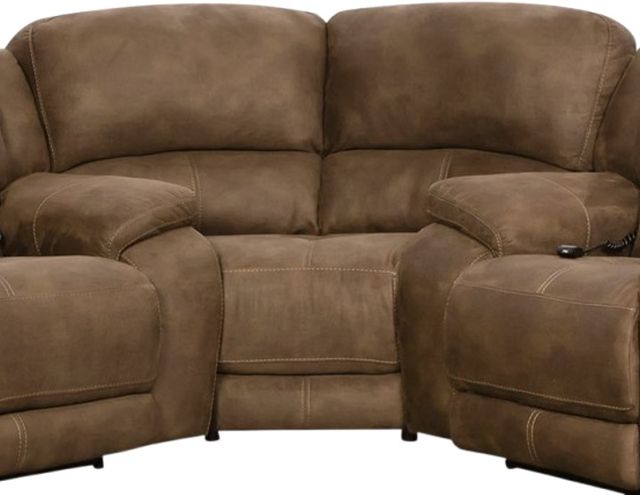 HomeStretch Explorer Espresso 3-Piece Power Reclining Sectional-2